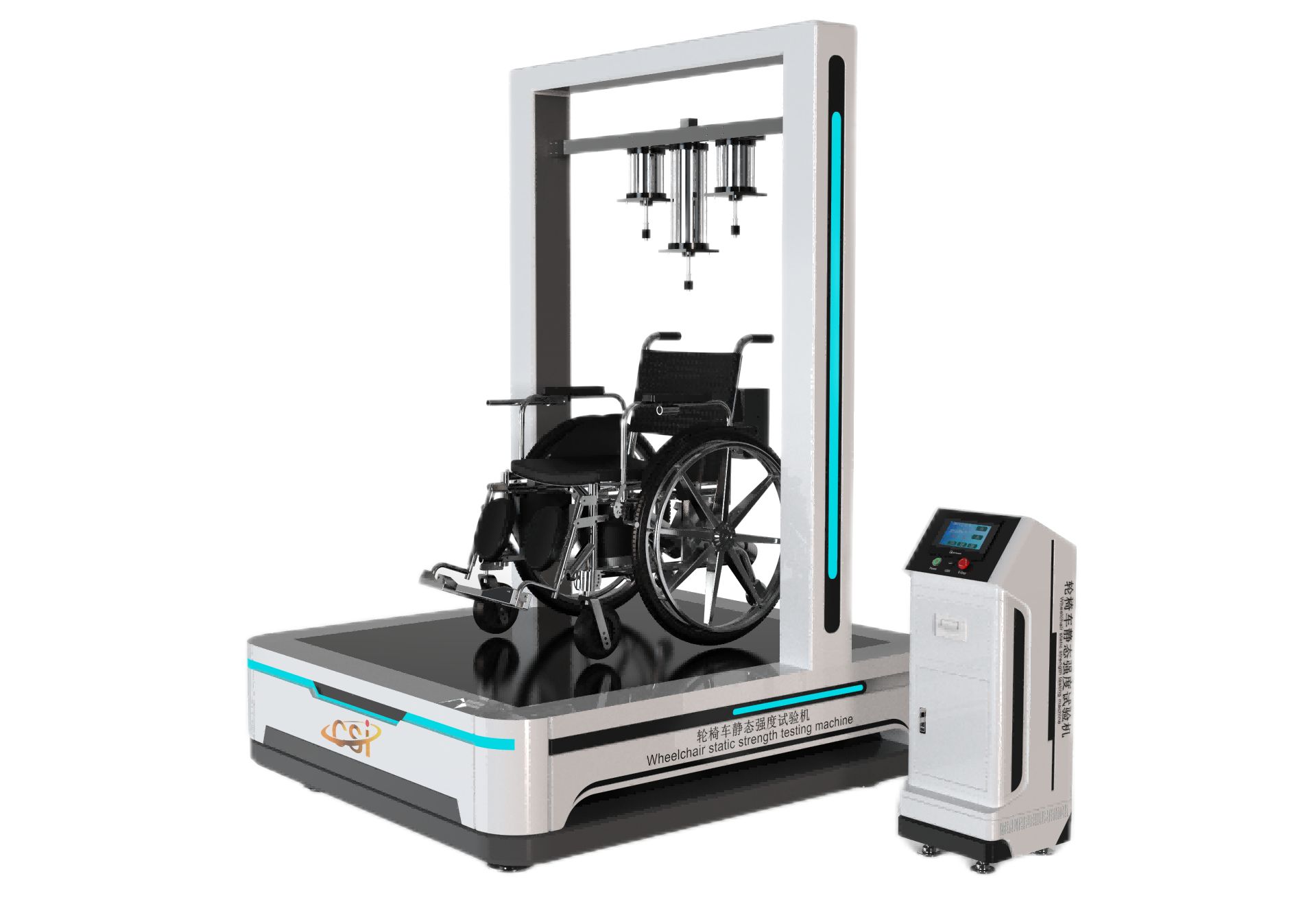 轮椅车静态强度试验机