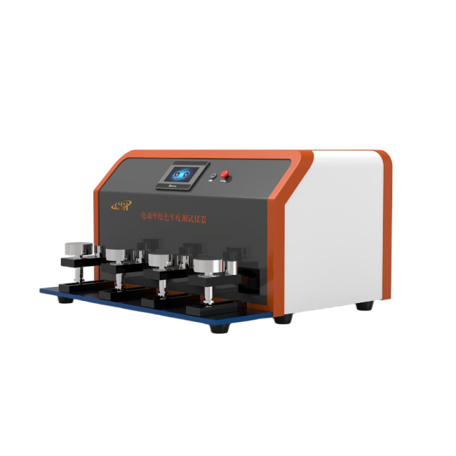 电动干湿摩擦色牢度测试仪-四工位‌