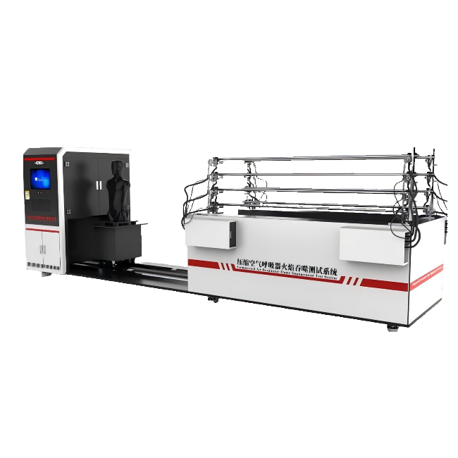 压缩空气呼吸器火焰吞噬测试系统