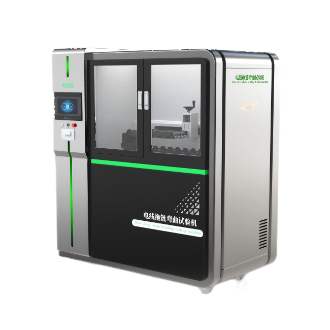 拖链线往复寿命试验机、柔性电缆反复弯曲疲劳试验机--电线拖链弯曲试验机